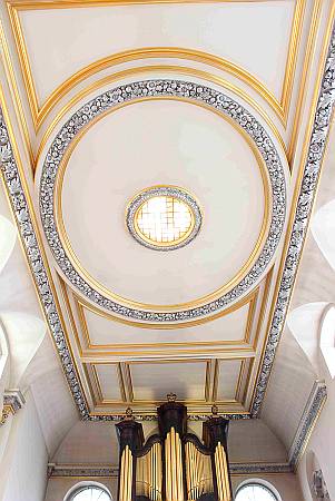 St Vedast Foster Lane - The Ceiling